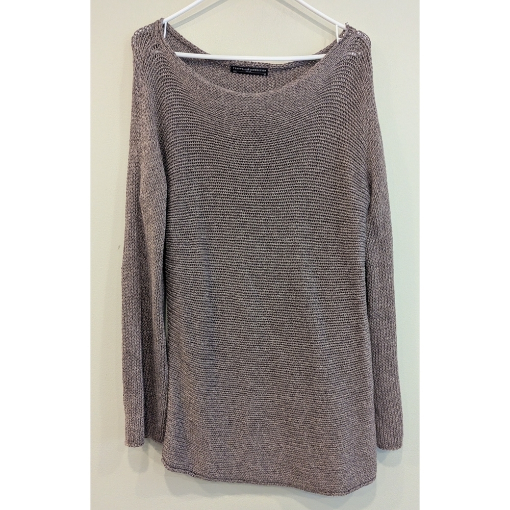 Peruvian Connection 100% Pima Cotton Knit Pullover Sweater Size XS